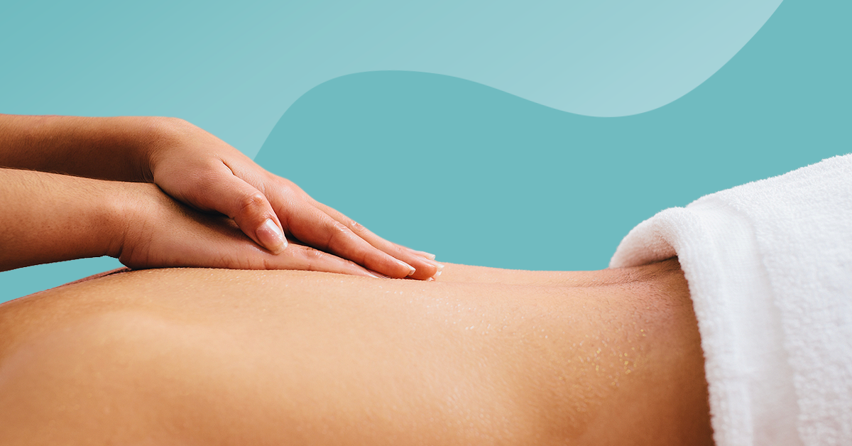 Image of a Hot Stone Massage
